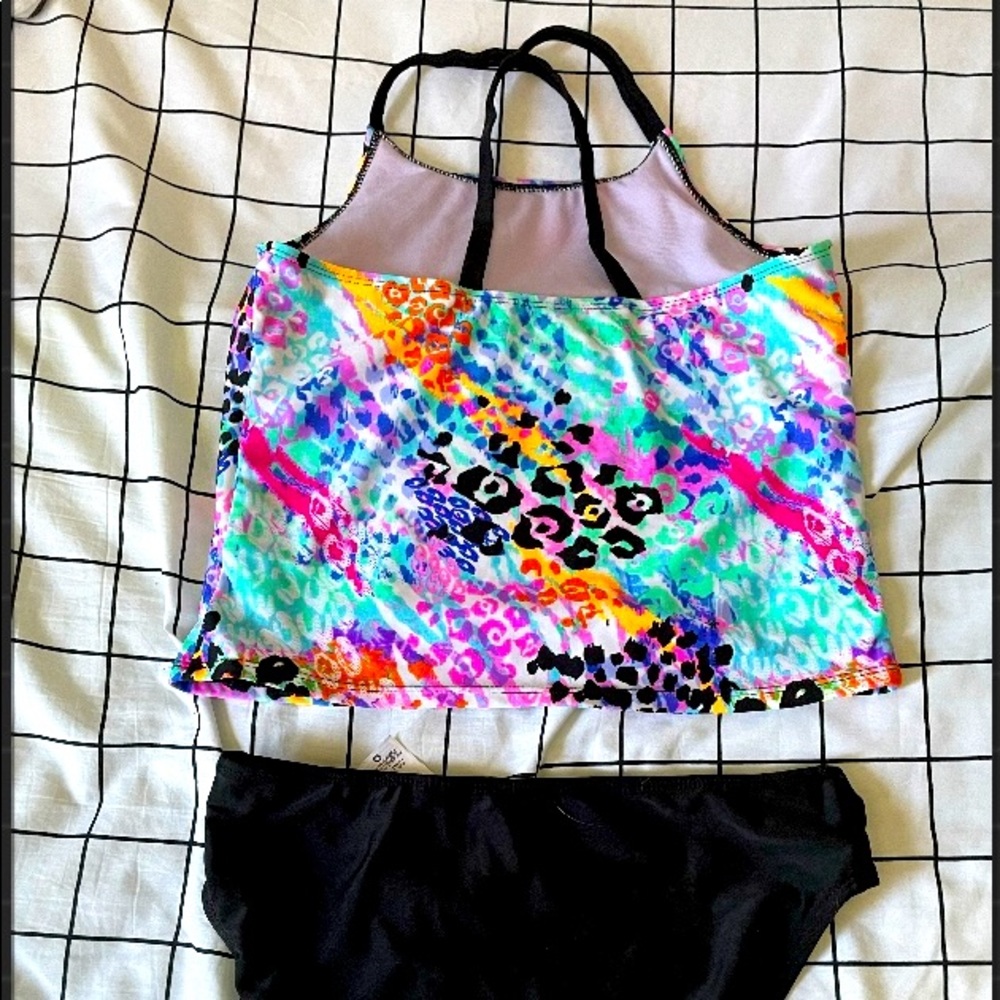 Walmart rainbow multicolored cheetah print size XXL (18)